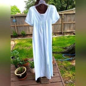 Vintage cotton blend gown by Reigning Beauty M/L